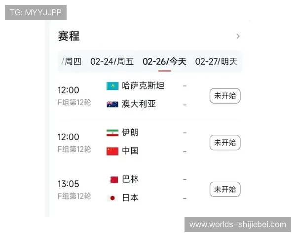 2026年世界杯赛程详细内容，涵盖各阶段比赛时间、赛场信息及重要赛事预告